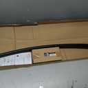 Zenna Home Matte Black, Curved Shower Curtain Rod, Tension or Permanent Mount, Easy Install, Rounded for Extra Room, 50 to 72 Inches