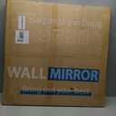 30"x30" LED Bathroom Mirror with Anti-Fog, Stepless Dimmable Lights, 3 Color Modes, Shatter-Proof Tempered Glass,Waterproof Design