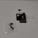 Anti Theft Ring Doorbell Mount: Metal Ring Apartment Door Mount Blink Doorbell Camera Holder No Drill - Renter Friendly Ring Doorbell Mount No Damage (Frosted Bistre)