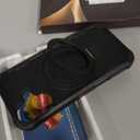 Compatible with iPhone 17 Case 6.3'' with Magnetic Ring Stand [Military Drop Protection][Compatible with MagSafe] Shockproof 17 Phone Case for Men Wowen,Black