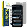 Tech Armor for iPhone 17 Pro Screen Protector Privacy Glass 6.3 inch - Ballistic Tempered, Anti-Spy, Case Friendly