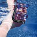 Aegend Diving Dry Snorkel for Adult & Youth - Snorkeling Gear with Top Dry Valve, Perfect for Snorkeling, Freediving, Swimming and Scuba Diving