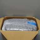 Blissful Diary Reading Pillow, Large Backrest Pillow with Shredded Memory Foam for Adult & Children, Designed for Bed and Couch Sitting Up, Includes Arms, Pockets and Washable Cover, Dark Gray, Large(20inch)