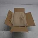 HolidayIdeas All Weather Outdoor Patio Sheer Curtains 6 Pcs Linen Look Rod Pocket Sheer Outdoor Curtains for Porch, Balcony, Gazebo, Pergolas, Cabana, Linen, 54x108 Inch