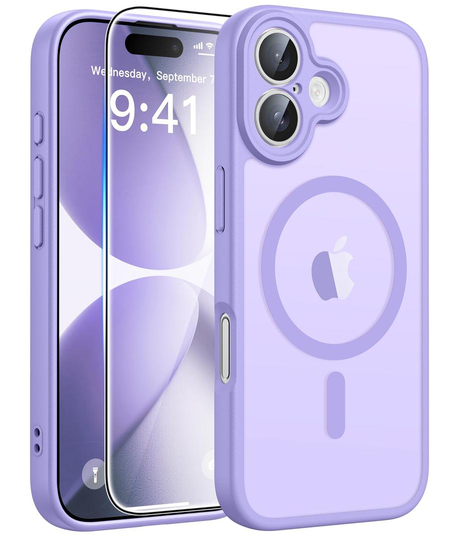 iPhone 17 Case, Fit for Magsafe, Light Purple