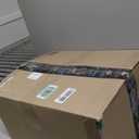 Aspen Creative 33138, Mushroom Pleated Traditional Spider Lamp Shade, Pleated White, 7" Top x 17" Bottom x 13" Slant