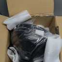 Industrial Pendant Light Fixture, Farmhouse Decor Adjustable Metal Hanging Lamp, Vintage Pendant Lighting for Kitchen Restaurant Dining Room Cafe, E26 Base Black (Black, 3 Pack)