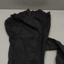 tagunop Women's Boatneck Vintage 1950s Cocktail Party Dress with Puff Sleeves Black M