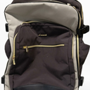 LOVEVOOK 40L Large Travel Backpack for Women Men, 17 Inch Carry on Backpack for Traveling on Airplane, Personal Item Bag Airline Approved, Business Causal Weekender Backpack, Black-Brown