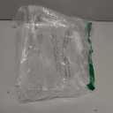 Clear Acrylic Single Pocket, Plastic Hanging Wall Mount File Holder for Office Home (Clear, 2 Pack)