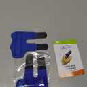 GANAZONO 2pcs Finger Support Splints for Thumb and Fingers Lightweight Brace for Sports Injuries Tendon Protection and Post-surgery Straightening Suitable for Men and Women