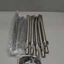 Grill Replacement Parts for Nexgrill 5 Burner 720-0888, 720-0888N, Nexgrill 4 Burner 720-0830H, Members Mark 720-0882D, Stainless Steel Heat Plates, Burner Tubes and Grill Igniters Replacement Kit.