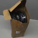 Sasylvia 1/4", 1/2", 3/8" x 25 Ft Split Wire Loom Tubing Wire Loom Assortment Split Cable Sleeves Bulk Flexible Electrical Conduit Protective kit