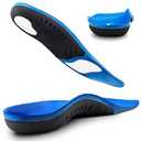 crinova Plantar Fasciitis Insoles, High Arch Support Shoe Inserts Men Women, Orthotics Gel Running Insoles for Flat Feet - Arch Pain - Pronation - Metatarsalgia Pain Relief Heavy Duty Support(Trim to Fit), XL