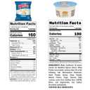 Frito Lay Ruffles Chips and Lay's Ranch Dip Cups Variety Pack, (Pack of 24) (EXP 11/04/25)