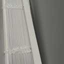 LEVOLOR Basics 2 Faux Wood Horizontal Blinds for Indoor Windows, 35 W x 72 H, Cordless Light Filtering Window Shade, White
