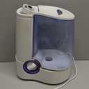 Vicks Warm Mist Humidifier FilterFree 1Gal Tank, Auto ShutOff, Night Light, VapoPad and VapoSteam Compatible (White)