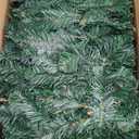 2 Pack 9FT Prelit Christmas Garland Artificial Pine Garland Decoration 50LED Battery Operated Warm Lights and Timer Xmas Garlands Decor Indoor Outdoor (Classic Green)