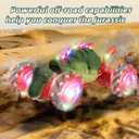 Dinosaur Remote Control Car, 2.4Ghz 4WD RC Cars with Dinosaur Sounds & Light Music, Gravity Gesture Sensing Remote Control Monster Truck Kids Toys, RC Stunt Twist Car Toys for Ages 4 5 6 7 8-13yr