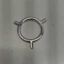 3-Way Uno Bridge Adapter for Lampshade, Uno Lamp Shade Adapter, Threaded Uno Fitter Adapter Fit, Nickel1 Pack