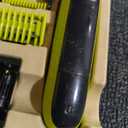 Philips Norelco for Face + Body, Electric Beard Trimmer, Shaver and Groomer, 5in1 Adjustable Comb, 1x Body Kit, Model QP2834/70, OneBlade 360 Face + Body, Black/Lime Green