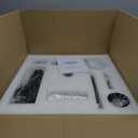 ZMISHIBO Outdoor Ceiling Fans with Light for Patios,Waterproof Gazebo Fan with Remote Control Smart App,3CCT Dimmable,Plug in Caged Ceiling Fan with Pull Chain for Porch Pergola,Black