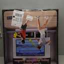 FWFX Wireless Dance Mat for Kids & Adults, Interactive TV Game System with Fitness Dance Pad, Plug & Play Indoor Sports Games for Family Fun(Gray)