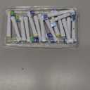 16 Pack Replacement Heads for Oral B Braun- Includes 4 Sensitive Brush, 4 Precision Brush, 4 Deep Cleaning, 4 Floss Cleaning Toothbrush Heads (White)