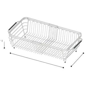 Kitchen Sink Drainage Rack - Versatile Dishes And Dishcloths Organizer For Kitchen Accessories, Vegetable And Fruit Storage Basket, Sponge Holder