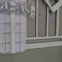 Cumbor 29.7-40.6" Baby Gate for Stairs, Mom's Choice Awards Winner-Dog Gate for Doorways, Pressure Mounted Auto-Close Pet Gates for Dogs Indoor, Safety Child Gate with Easy Walk Thru Door, White