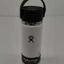 Hydro Flask Wide Mouth Bottle with Flex Sip Lid - Insulated Water Bottle Travel Cup Coffee Mug White 20 oz