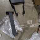 Large Angled Metal Arms for Support