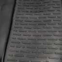 Silicone Coffee Mat,16''x16'' Coffee Bar Mat with Detachable Dish Drying Mat for Kitchen Countertops,Coffee Bar Accessories Fit Under Coffee Maker Coffee Machine Coffee Pot Espresso Machine Dish Rack (Black)