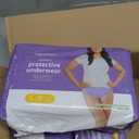 Amazon Basics Incontinence Underwear for Women, Protective, Disposable, Postpartum, Maximum Absorbency, Small, Lavender, 72 Count (3 Packs of 24)