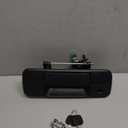 Tailgate Handle Liftgate Latch Handle with Bezel Lock Black Compatible with Toyota Vehicle Tundra 2007-2013 Replace# 69090-0C040 690900C040 81213 TO1915113