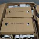 ELIVED Universal Speaker Stands Height Adjustable 28"-37.4", Bookshelf Speaker Stand Pair for Satellite Studio Large Speakers Up to 22 lbs, Surround Sound Speaker Stand with Cable Management, White