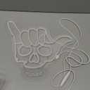 Aloha Hand Neon Sign,Shaka Gesture Skeleton Hand Led Neon Sign,Light up Signs for Wall Decor Bedroom Home Decor Bar Restaurant Halloween Birthday Gift LED Art Wall Decoration Light