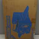 TOYANDONA Wearable Cardboard Airplane Toy Boy Outfit Dress Toddler Airplane Costume Cardboard Making Air Plane Interactive Toy DIY Aircraft (Blue)