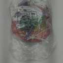 Jetec 2 Pcs 44 Inch Outdoor Halloween Decorations Light up Pumpkin Yard Stakes Plastic Stacked Pumpkin Witches Hat Boo Ghost Stake Sign with LED String Lights for Outside Home Lawn Pathway Party