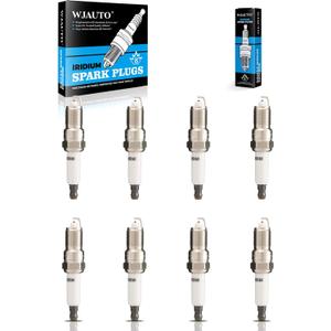Spark Plugs Iridium 8 Pack, Pre-Gapped Bujas Sparkplugs OEM Replacement for Chevrolet Silverado GMC Savana Sierra Cadillac Escalade Buick Hummer Pontiac