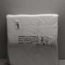 Bedluxe Leg Pillow Elevation Blood Circulation, Wedge Pillow for Legs Swelling, Leg Elevating Wedge Pillow for After Surgery, Foot Knee Pillow for Leg Rest, Sleeping, Memory Foam Top, 8in, White/Grey (22*24+8)