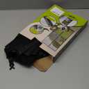 Iduontis Magnetic Screen Door - Fits Door Opening 36 x 82 in, Actual Screen Size 38"x83", Hands Free Mesh Partition,Heavy Duty Curtain Keeps Bugs Out, Frame Hook & Loop, Pet and Kid Friendly (Polyester-Black)