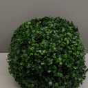 Naturae Decor Artificial Topiary Ball - Boxwood Decorative Balls - High Density and Natural Looking- 11 in. Pack of 2