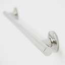 Seachrome 18-inch Coronado Designer Straight Bathroom Shower Grab Bar, Stainless Steel, Polished Chrome