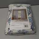 2 x Colette Rod Pocket Panel (52"W x 63"L (Pack of 1), Denim)