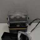 Evoloop Rapid Egg Cooker Electric 12 Eggs Capacity, Soft, Medium, Hard Boiled, Poached, Omelet Maker Egg Poacher & Vegetable Steamer, BPA Free Tray(Grey)