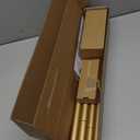 TONIAL Curtain Rod 32 to 58 Inch(2.6 to 4.8 ft), Splicing Adjustable 3/4 Single Rods for Windows 20 to 53 Inch(1.7 to 4.4 ft) Decorative Drapery Rod with Translucent Diamond Finial, Gold