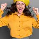 Blulu 6 Pieces Women Wool Beret Hat French Style Beret Beanie Cap Solid Color Winter Hat
