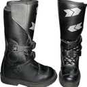 Motorcycle kids boots Motorbike Waterproof shoes Motorcross Dirt Blike Riding Biker Boots for kids, 32