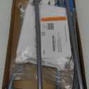 Regalo Swing Down Bed Rail Guard, with Reinforced Anchor Safety System, Style: 43 Inch